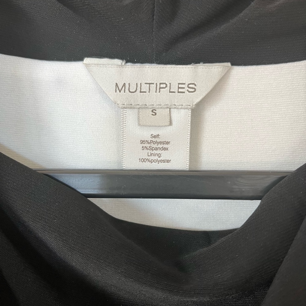 Black Multiples Tunic Top With Unique Button And … - image 5